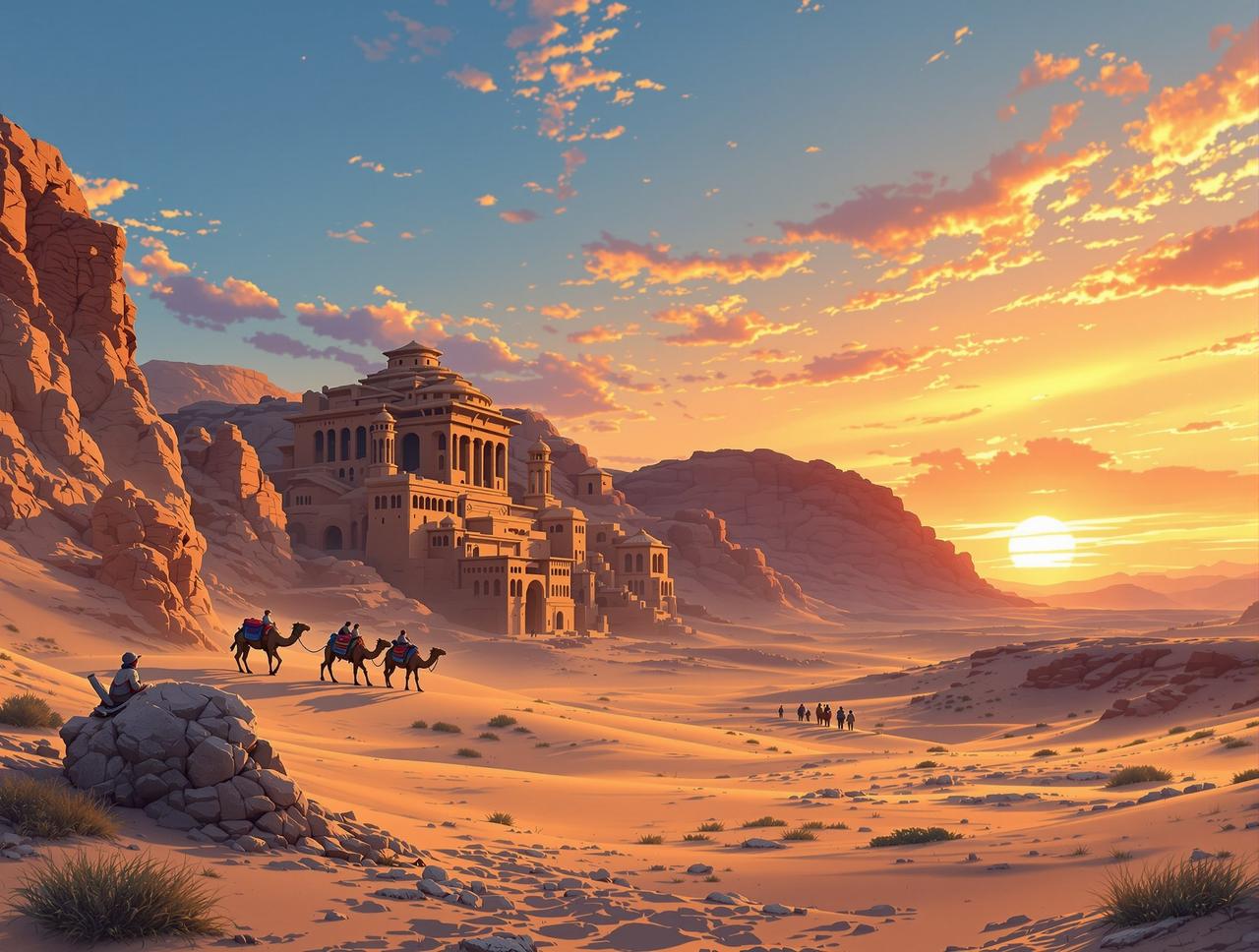 短剧搜索链接与敦煌城市文旅合作 - 《丝路花雨·敦煌篇》